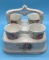 (4) Vintage China Egg Cups with Handled