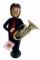 Byers' Choice The Carolers Figurine--Man with Tuba