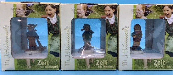 (3) Zeit fur Hummel Figurines NIB:  Christmas Time