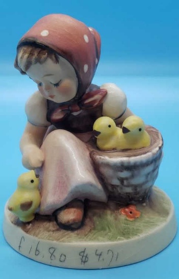 Hummel "Chick Girl" Figurine, Hum 57/0