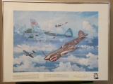 Signed and Numbered Framed Lithograph by Robert