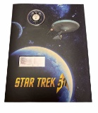 Star Trek Coin & Stamp in Collector Case