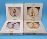 (4) Goebel Miniature Collector's Plates