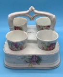 (4) Vintage China Egg Cups with Handled