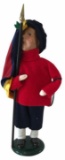 Byers' Choice Figurine--Boy with Flag--The