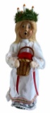 Byers' Choice The Carolers Figurine--St. Lucia
