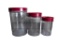 Set/3 Plastic Canisters