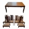 Dining Table & (6) Chairs w/2 Leaves & Pads