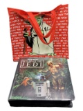 1983 Yoda Tote bag & Take-A-Tape Along Books with