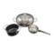 Large 2-Handled Stainless Steel Covered Pan & 2