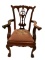 Mahogany Child's Chippendale-Style Chair with