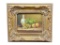 Oil Painting in Ornate Gold Frame 8.5