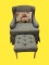 Upholstered Swivel Chair—Mr. & Mrs. Howard by