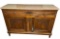 Antique Marble Top 2- Door 2-Drawer Stand,