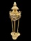 Vintage Tall Brass Incense Burner/Tower--8 1/4