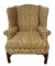 Chippendale Wing Chair - Matches Lot #87