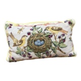 Needlepoint Throw Pillow