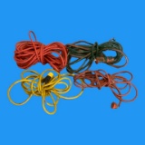 (4) Outdoor Extension Cords—Different Lengths