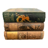 (3) Antique Books