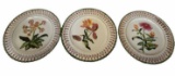 (3) Oriental Accents Pierced Rim Decorative