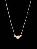 14 Kt Yellow Gold 17 1/2