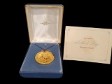 1974 Franklin Mint Mother's Day Pendant-Charm