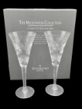 Pair of Waterford “The Millennium Collection”