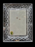 Waterford Crystal Picture Frame fits 5 x 7 photo