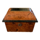 Faux Burl Wood Box by Castilian Imports