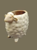 Ceramic Sheep Planter