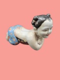 Chinese Ceramic Pillow Rest--9