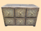 Sundance Catalog 6 Drawer Treasure Chest