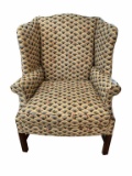 Chippendale Wing Chair - Matches Lot #88