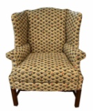 Chippendale Wing Chair - Matches Lot #87