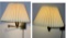 (2) Wall Mounted Swing Arm Reading Lamps