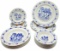 Set of “Provincial Blue” Poppytrail China by
