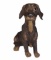 Ceramic Dog Figurine - 4