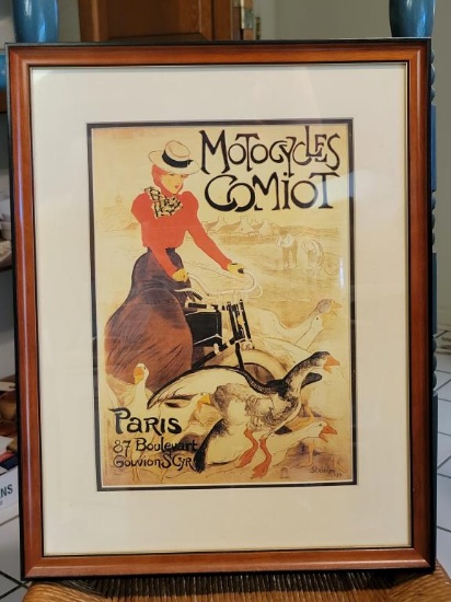 Framed and Double Matted Picture
