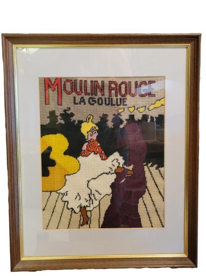 Framed and Matted Needlework