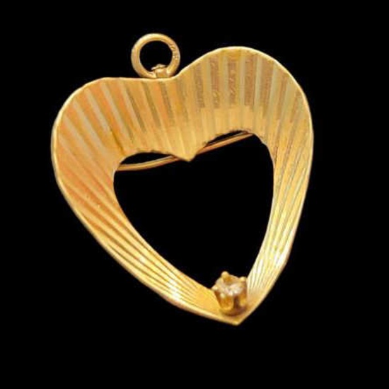 14k Gold Pendant/Pin