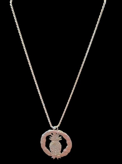 30" Sterling Silver French Rope Chain, 20 Grams