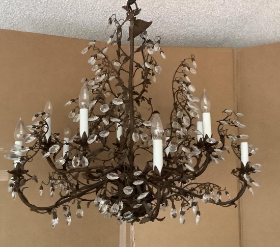 Chandelier 32" Long x 33" Wide