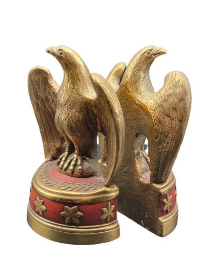 Pair of Eagle Bookends