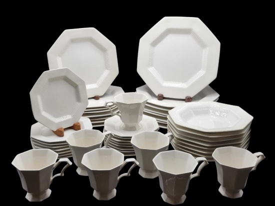 Set of Independence Ironstone China by Castleton