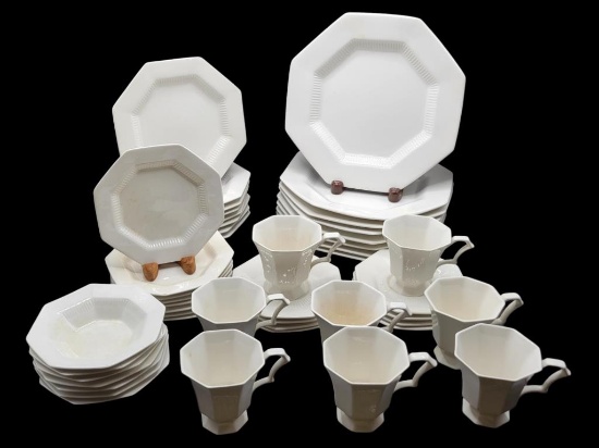 Set of Independence Ironstone China by Castleton