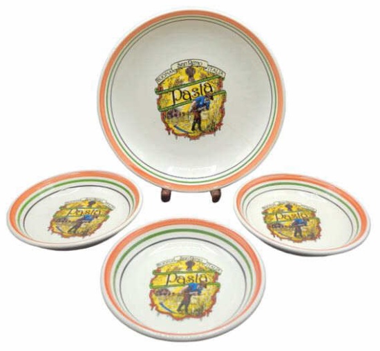 Vintage Himark Pasta Bowls made in Italy, San