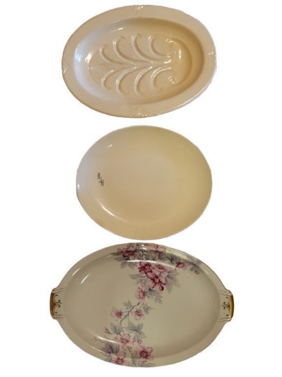 (3) Platters: Redwing, Cavitt-Shaw, Meito