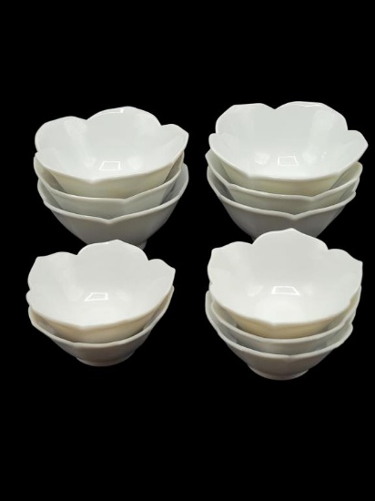 (11) Assorted Lotus Bowls