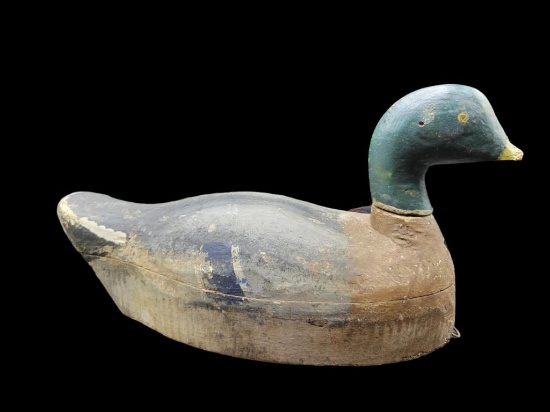 Antique Wooden Duck Decoy