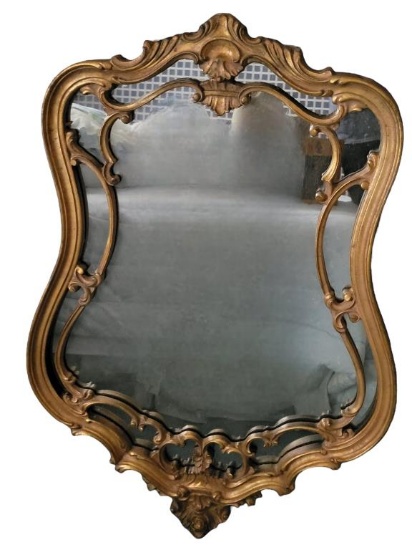 Gold Framed Mirror